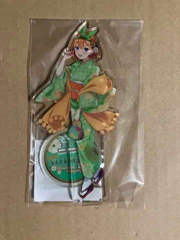 5등분의 신부 나카노 네잎 아크릴 스탠드 모던 기모노 걸 미개봉품