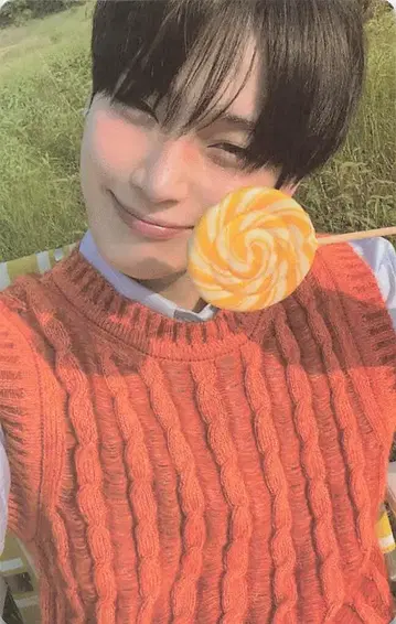 ENHYPEN 위버스 앨범 ver. 선우 오렌지 블러드