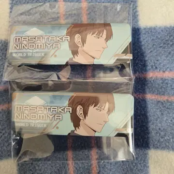 WORLD TRIGGER 니노미야 마사타카 핀 배지 2개 세트