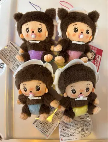 몬치치 베이비치치 라운드원 한정판 마스코트 풀 컴프 세트