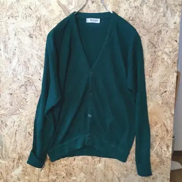 70s~80s Jantzen USA 빈티지 가디건 그린 L