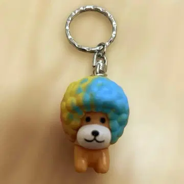 레트로 헤이세이 레트로 San-X 아프로견 키링 마스코트