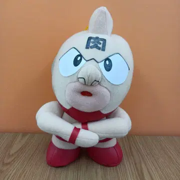 택 포함 근육맨 봉제 인형 전체 길이 약 25cm