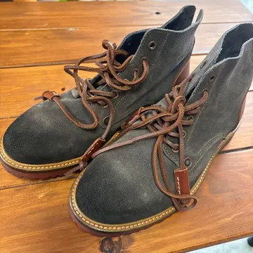 Danner 하이컷 부츠 다크 그린 스웨이드 느낌 사이즈 25CM