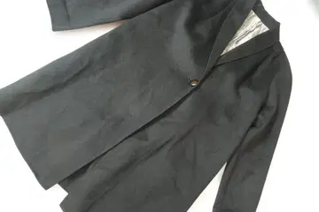 Stella 캐시미어 100% 디자인 코트 블랙 컬러