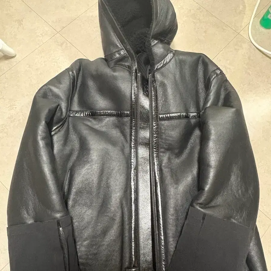 032c Lambskin Leather Jacket (Shearling) Size L | Bunjang Global