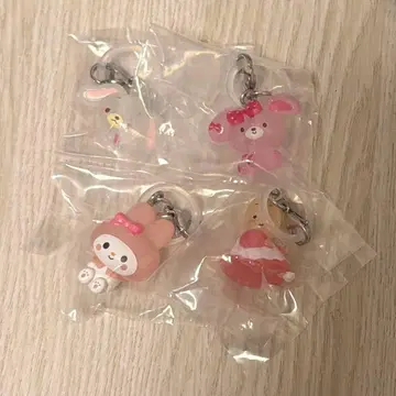 느긋한 마스코트 액세서리 하얀 토끼 봉봉리본 마이멜로디 마롱크림