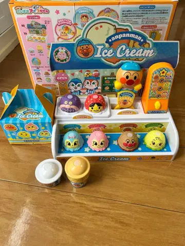 호빵맨 아이스크림 가게 디셔로 퐁! 덤 포함