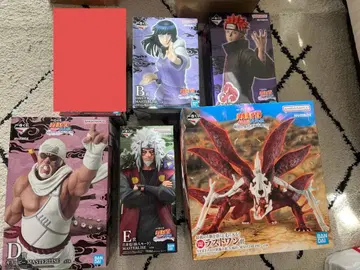 NARUTO-나루토 제일복권 피규어 5개 세트 덤 포함