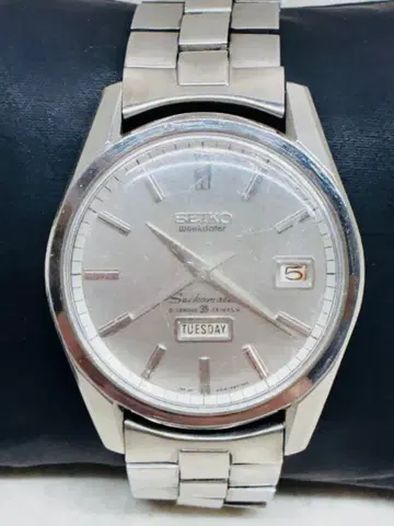 T6) 세이코 세이코매틱 위크데이터 자동 와인딩 6218-8971