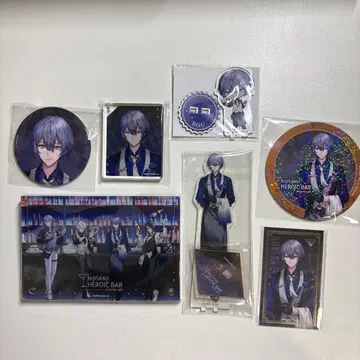 니지산지 HEROIC BAR animate cafe 코야나기 로우 세트