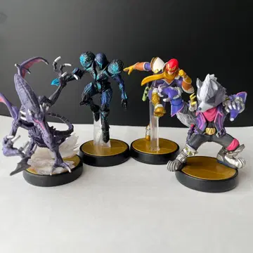 amiibo 게임 캐릭터 피규어 4개 세트
