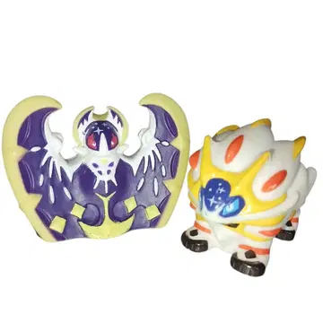 새상품급 포켓몬 POKEMON 손가락 인형 루나아라 솔가레오 2체 세트