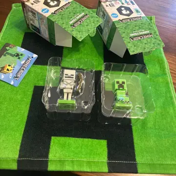 마인크래프트 피규어 세트 스켈레톤 크리퍼