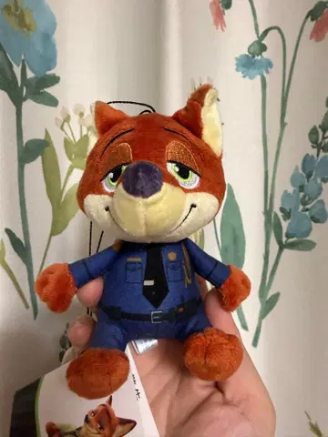 주토피아 직업 봉제 인형 닉 마스코트 봉제 인형