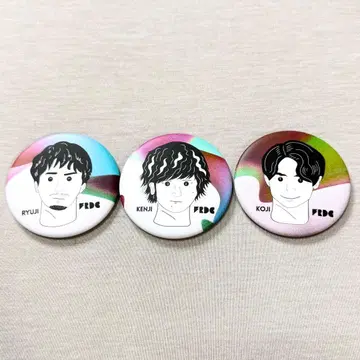 프레데릭 가챠 캔뱃지 3세트