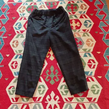 MACPHEE 토우모 롤랜드 타탄 체크 팬츠