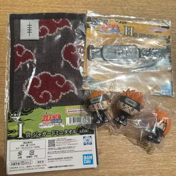 나루토 naruto 제일복권 쵸코놋코 러버 미니 타월 피규어