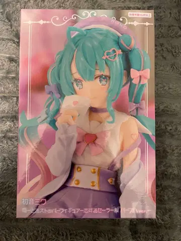 하츠네 미쿠 피규어 FuRyu 사쿠라 책갈피 디자인