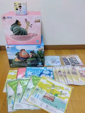 제일복권 원피스 드라마틱 메모리즈 B상 C상 E상 G상 H상 I상 J상