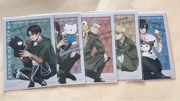 진격의 거인 산리오 리바이 혜택 브로마이드