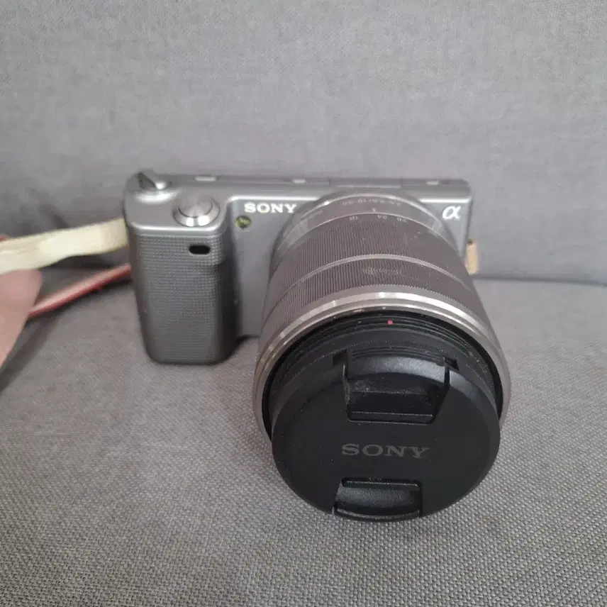 29.소니  NEX-5 미러리스 카메라 실버