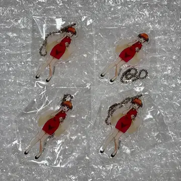 은혼 타카마가하라 아크릴 키링 카구라 4종 세트