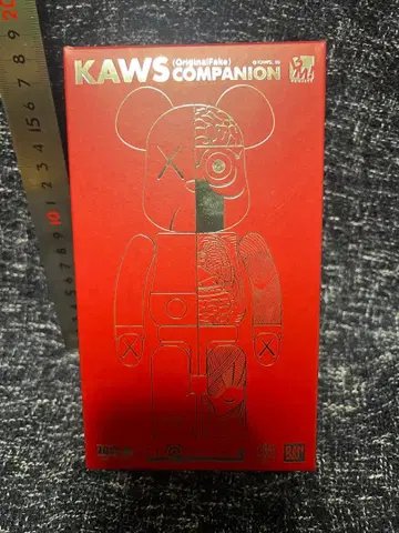 메디콤토이 베어브릭 KAWS 초합금 200% 피규어 정품