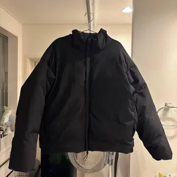 ANOTHER OFFICE Snowman Down Jacket black