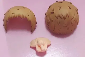 하이큐!! 야쿠 모리스케 넨도로이드 머리카락 넥 조인트 부품 짧은 머리