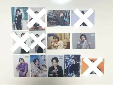 미세스 그린애플 오모리 모토키 포토 카드 8장 세트