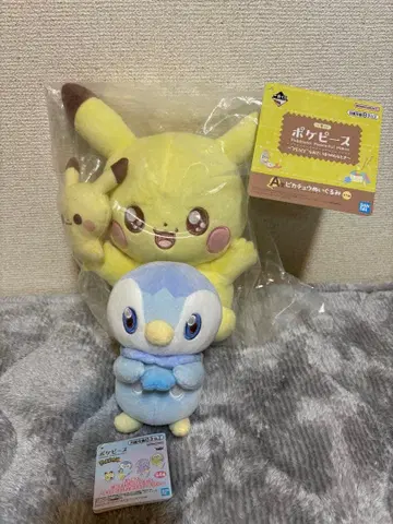 포켓피스 제일복권 A상 피카츄 봉제 인형