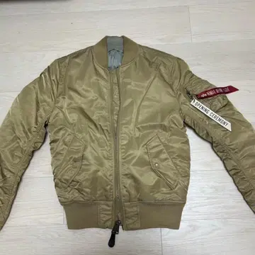 오프닝 세레모니 MA-1 자켓 베이지