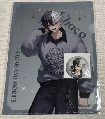 프라가리아 메모리즈 ZOZOTOWN 클리어 파일 캔뱃지 차코