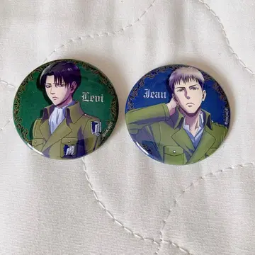 진격의 거인 원화전 리바이 쟝 캔뱃지