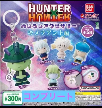 헌터헌터 메지루시 액세서리 5종 컴플리트 키메라 앤트 편