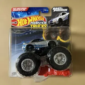 핫휠 몬스터 트럭 닛산 스카이라인 GT-R R34