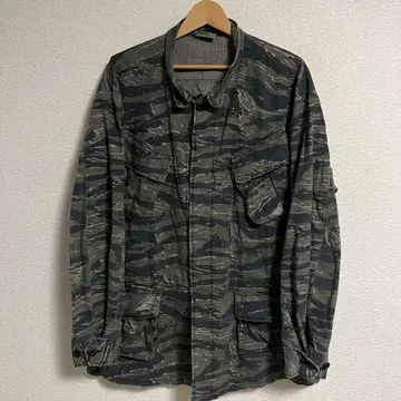 ROTHCO 로스코 타이거 스트라이프 정글 퍼티그 자켓 XL