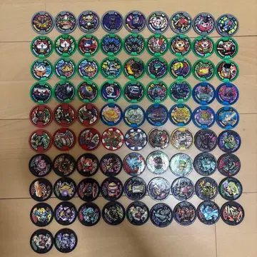 요괴워치 메달 세트 83매