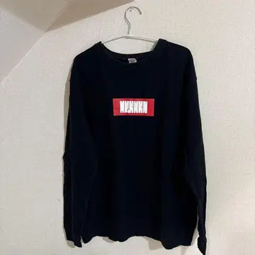 미야카와군 블랙 긴팔 트레이닝복 레드 로고