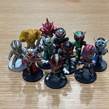 가면라이더 치비 피규어 11체 모음