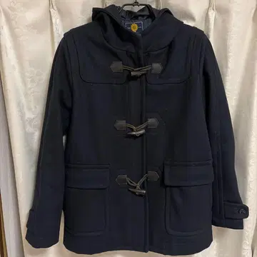 Beams Wear 네이비 더플 코트 L 사이즈