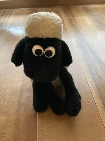 [레어] 꼬마 양 숀 봉제 인형 선애로우 1989