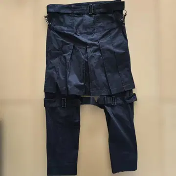 CHORD NUMBER EIGHT 탈착 랩핑 스커트 본디지 팬츠