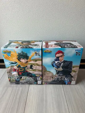 히로아카 XrossLink 피규어 미도리야 이즈쿠 줄리오 2개 세트