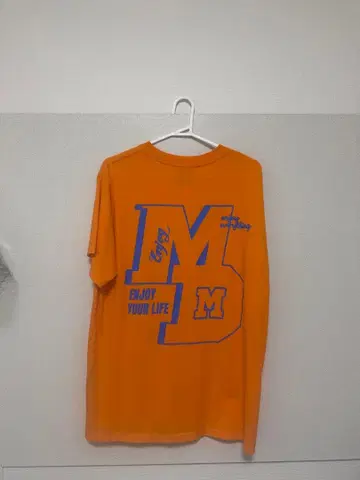 MEDM 오렌지 T셔츠 L 사이즈