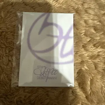 aespa 윈터 5th 5주년 md 트레이딩 카드 미개봉