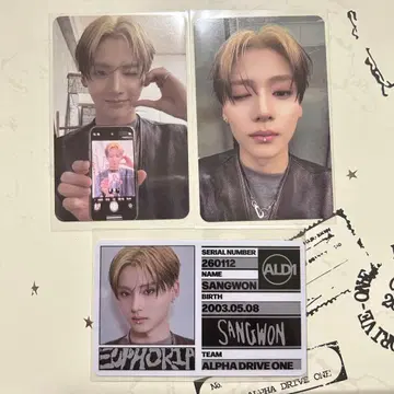 ALD1 산원 freak alarm ver. 트레이딩 카드만 3세트