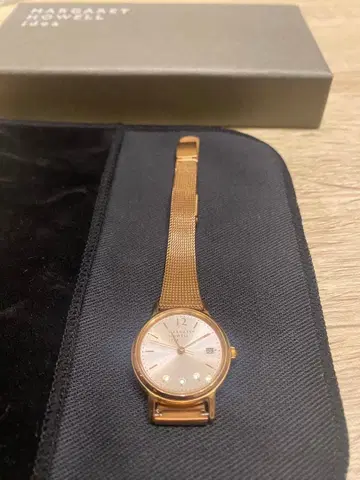 MARGARET HOWELL idea 손목시계 핑크 골드