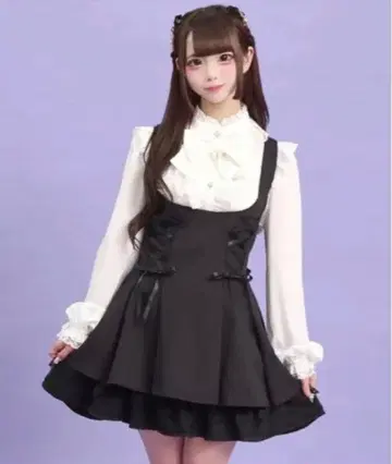 Secret Honey 사이드 레이스업 점프 슈트